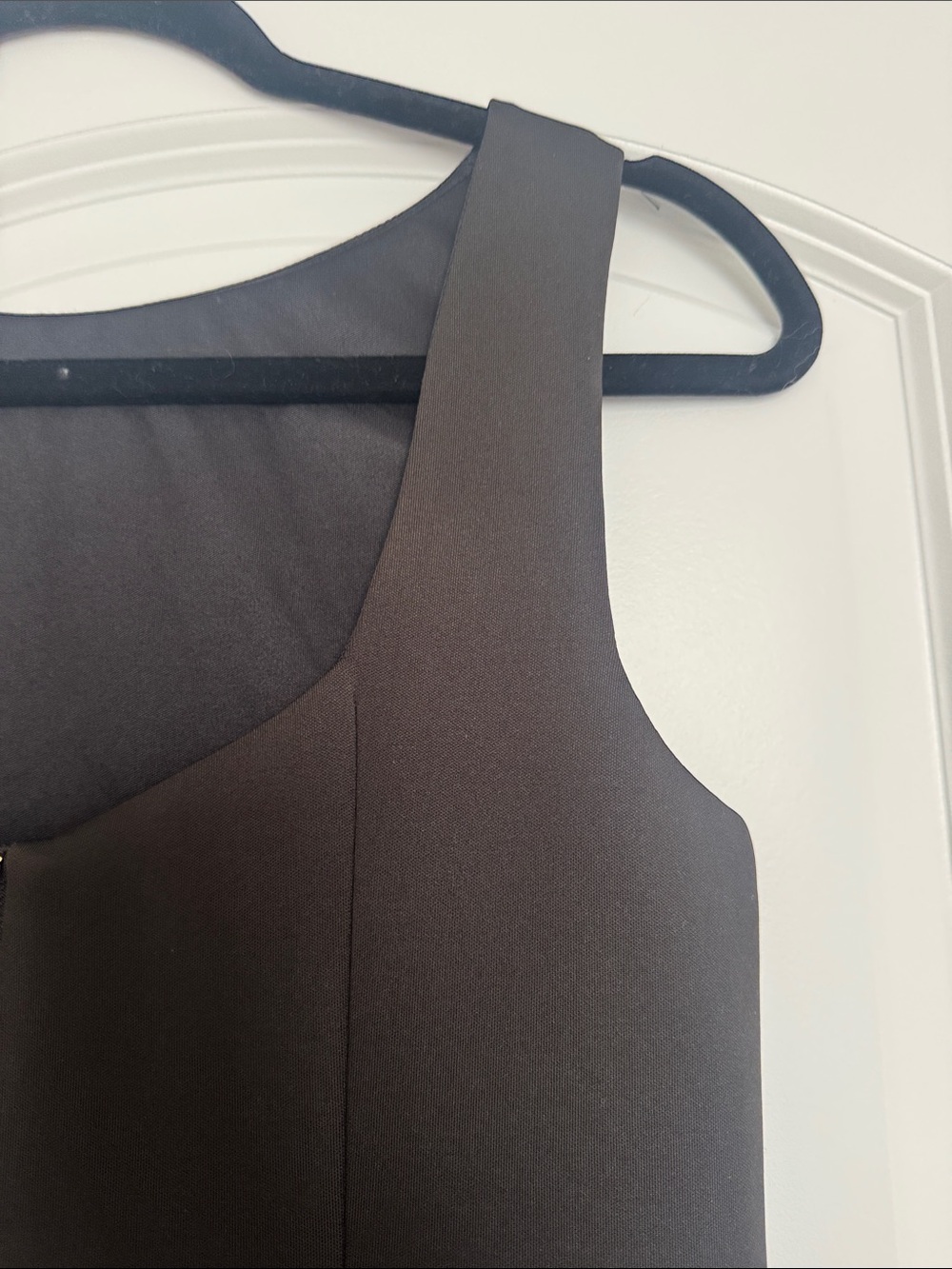 Last Chance: 1901 Black Sleeveless Fit-and-Flare Dress - Picture 6 of 6